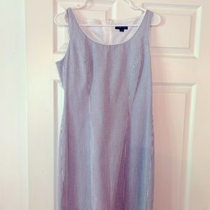 Tahari ASL Seersucker Dress Size 6